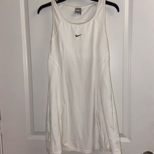 white nike tennis dress